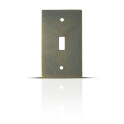 Bronze brass 1 Toggle Switch Cover Plate