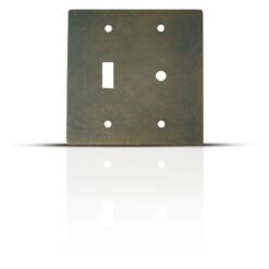 Bronze brass Toggle Switch & Dimmer Cover Plate