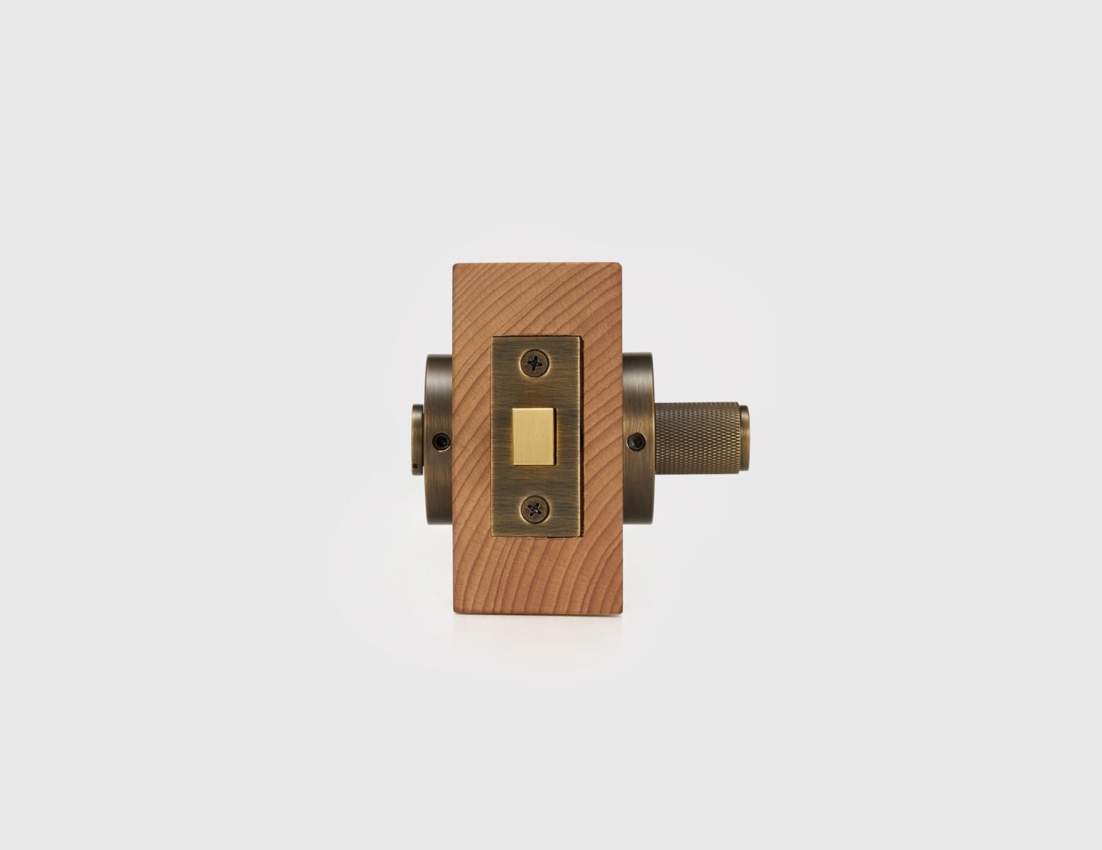 Diamond-Cut Knurled Thumbturn Lock | Privacy Interior Lock for Bathroom & Bedroom Doors