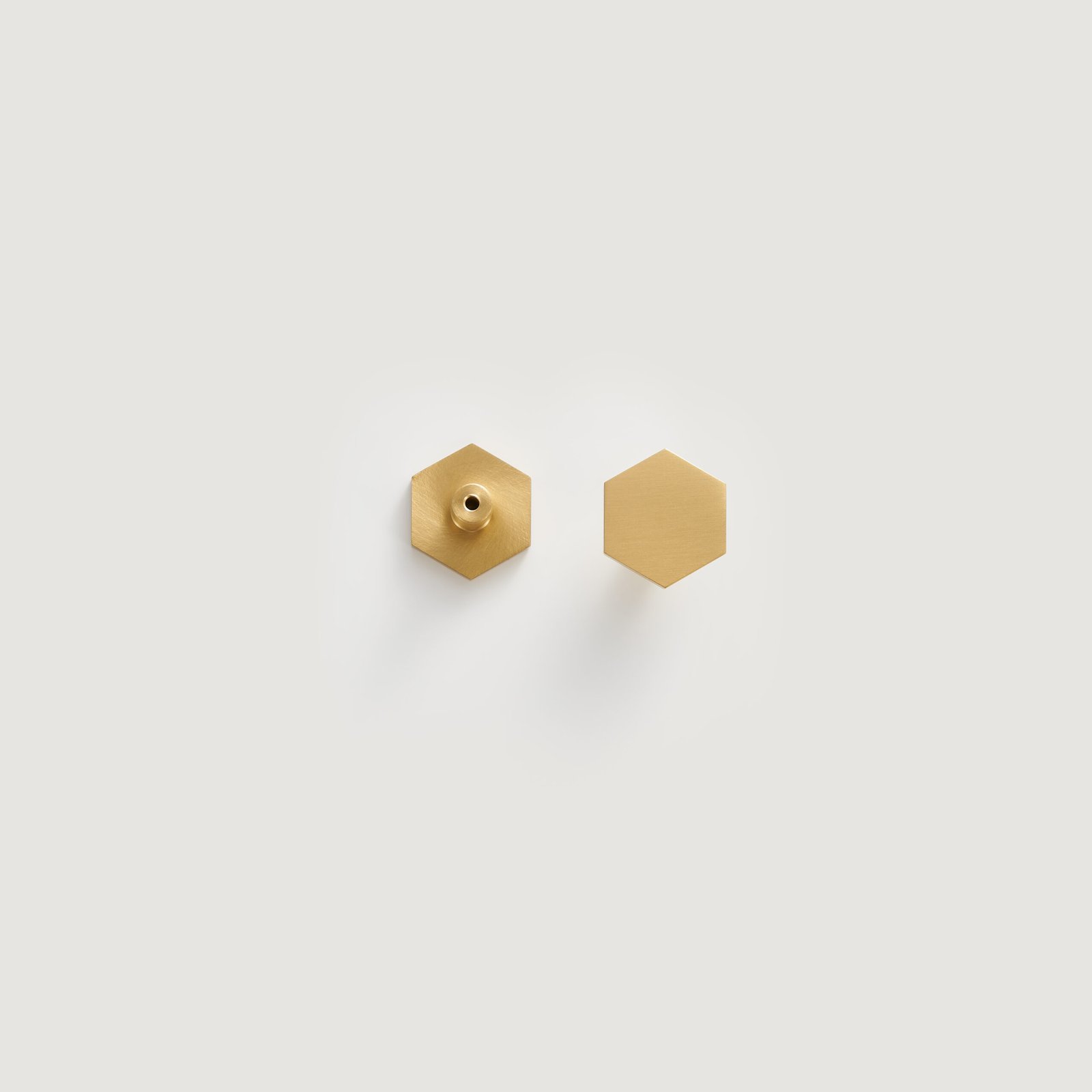 Hexagon Cabinet Knobs - Solid Brass - Image 5