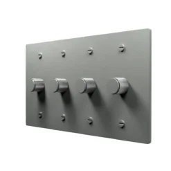 4 gang rotary dimmer