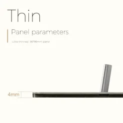 Alternative view of Silver Toggle Switch Matte Panel