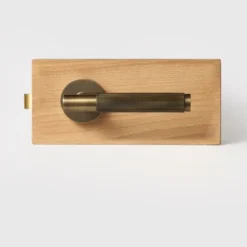 Alternative view of Brass Door Handle Set